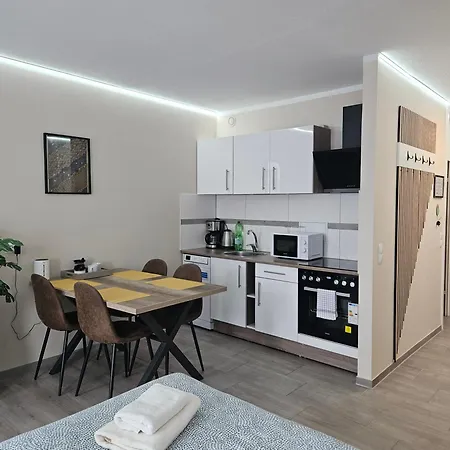 2- Zimmerwohnung In Centrum Fuer 4person Apartmán *