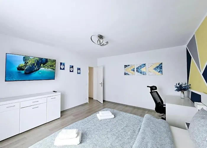 2- Zimmerwohnung In Centrum Fuer 4person